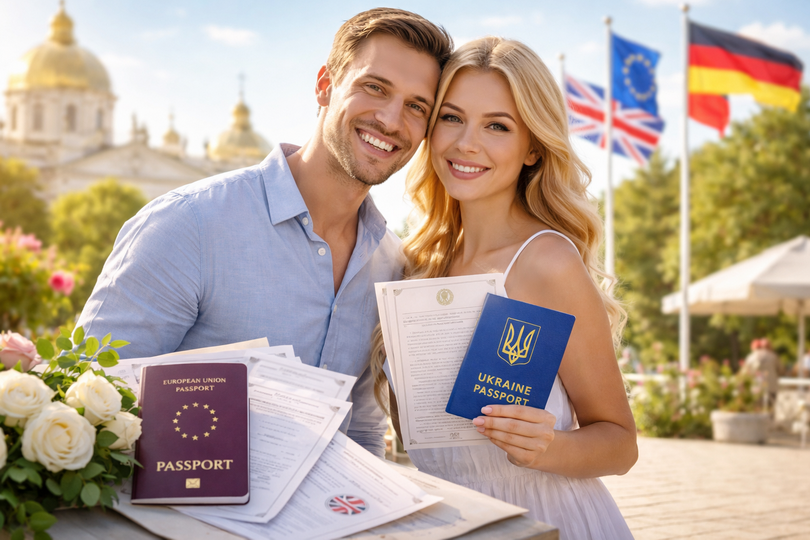 Wie man eine ukrainische Frau heiratet: Rechtliche Anforderungen für Großbritannien, Frankreich und Deutschland (Vollständiger Leitfaden 2026)